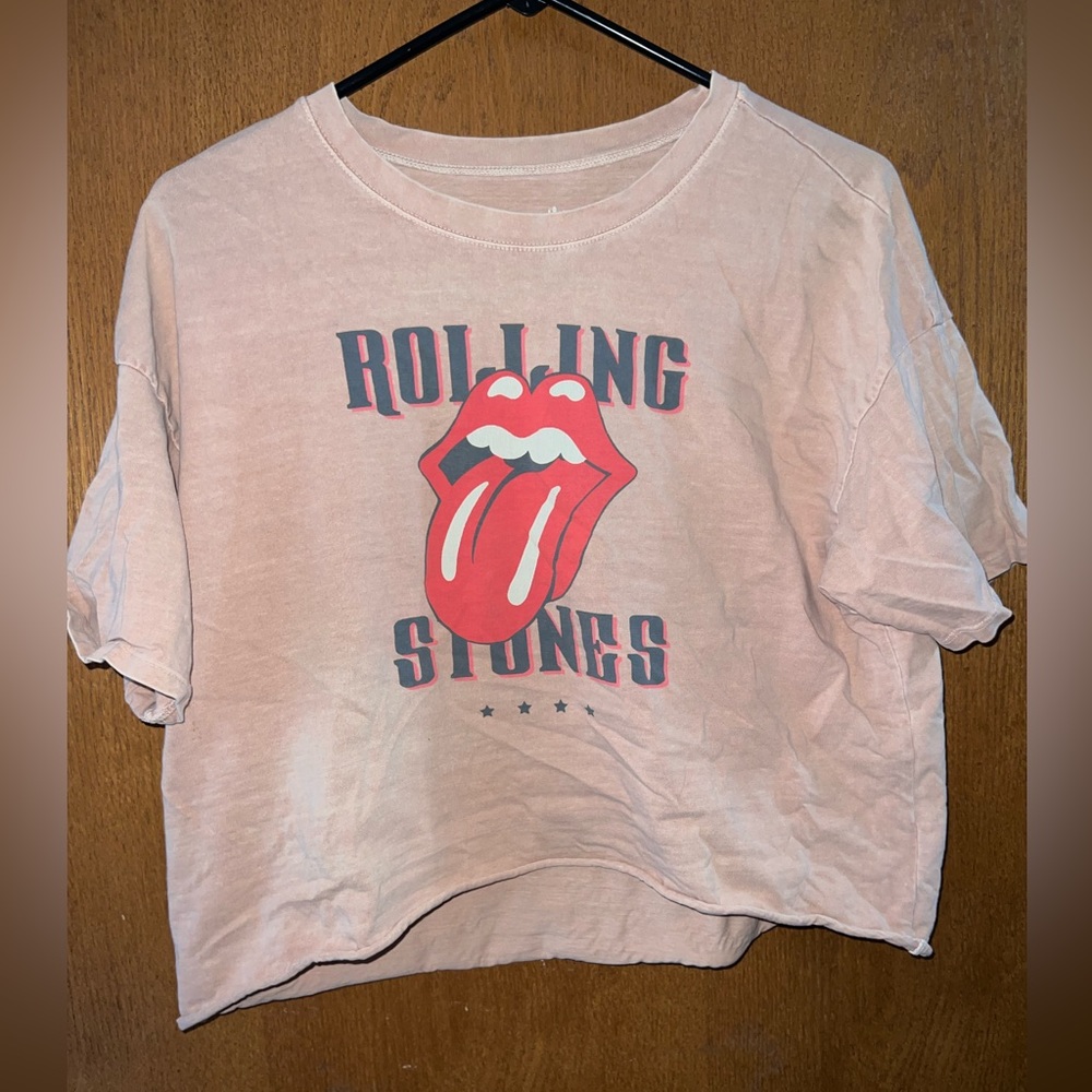 Oversized Rolling Stones band tee